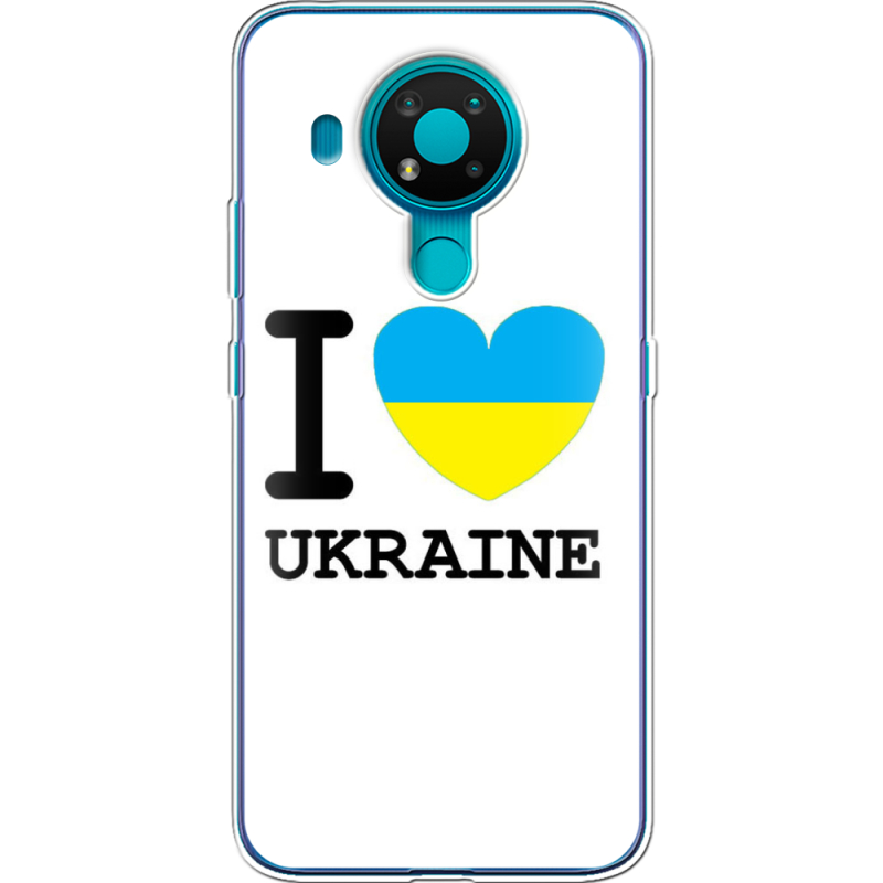 Чехол BoxFace Nokia 3.4 I love Ukraine