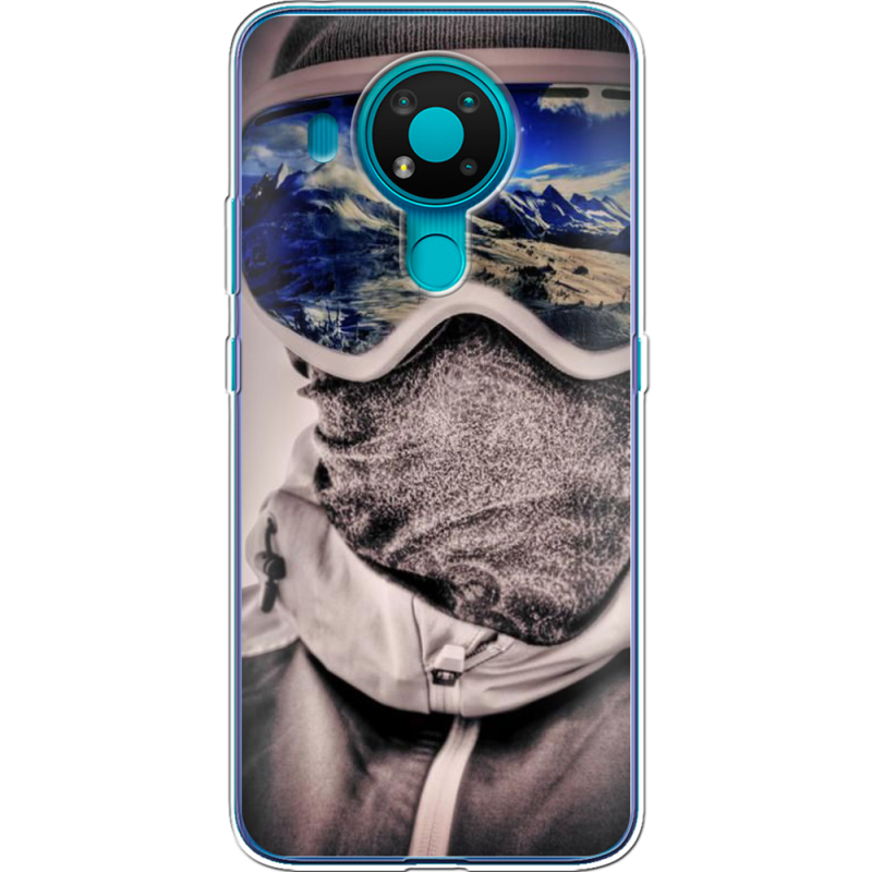 Чехол BoxFace Nokia 3.4 snowboarder