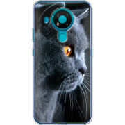 Чехол BoxFace Nokia 3.4 English cat