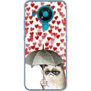 Чехол BoxFace Nokia 3.4 Raining Hearts