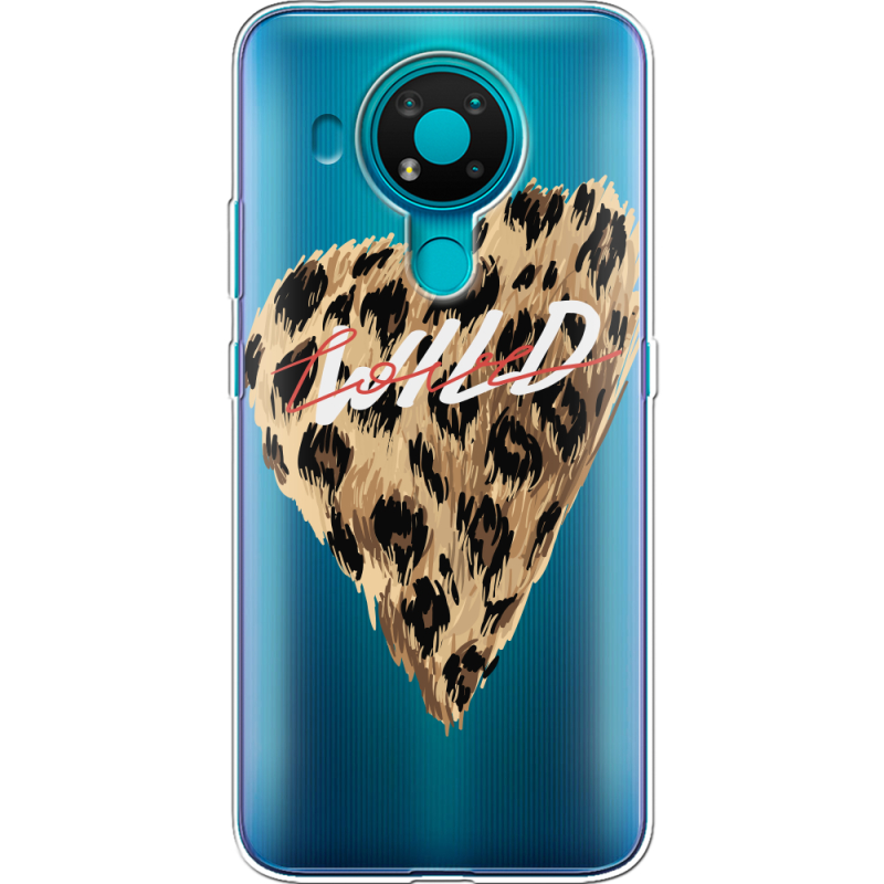 Прозрачный чехол BoxFace Nokia 3.4 Wild Love