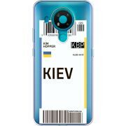 Прозрачный чехол BoxFace Nokia 3.4 Ticket Kiev