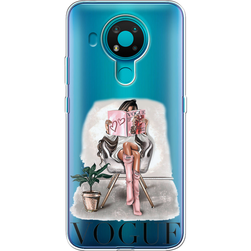 Прозрачный чехол BoxFace Nokia 3.4 VOGUE