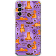 Чехол BoxFace Samsung Galaxy M13 (M135) Yoga Cat