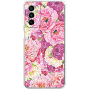 Чехол BoxFace Samsung Galaxy M13 (M135) Pink Peonies