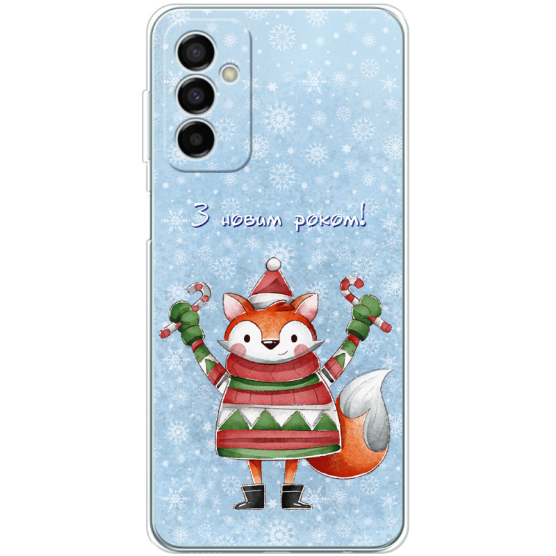 Чехол BoxFace Samsung Galaxy M13 (M135) Fox З новим роком!