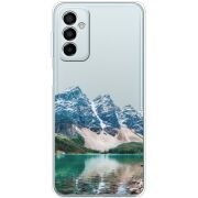 Прозрачный чехол BoxFace Samsung Galaxy M13 (M135) Blue Mountain