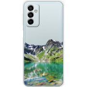 Прозрачный чехол BoxFace Samsung Galaxy M13 (M135) Green Mountain
