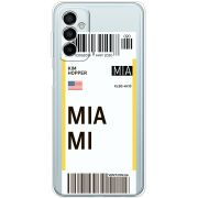 Прозрачный чехол BoxFace Samsung Galaxy M13 (M135) Ticket Miami