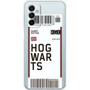 Прозрачный чехол BoxFace Samsung Galaxy M13 (M135) Ticket Hogwarts