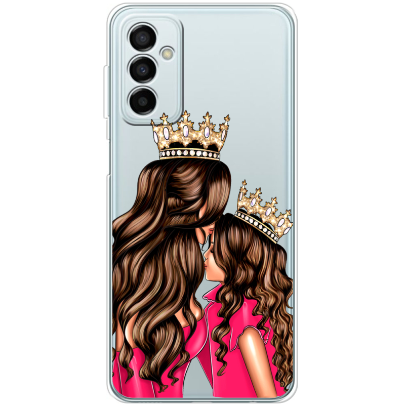 Прозрачный чехол BoxFace Samsung Galaxy M13 (M135) Queen and Princess