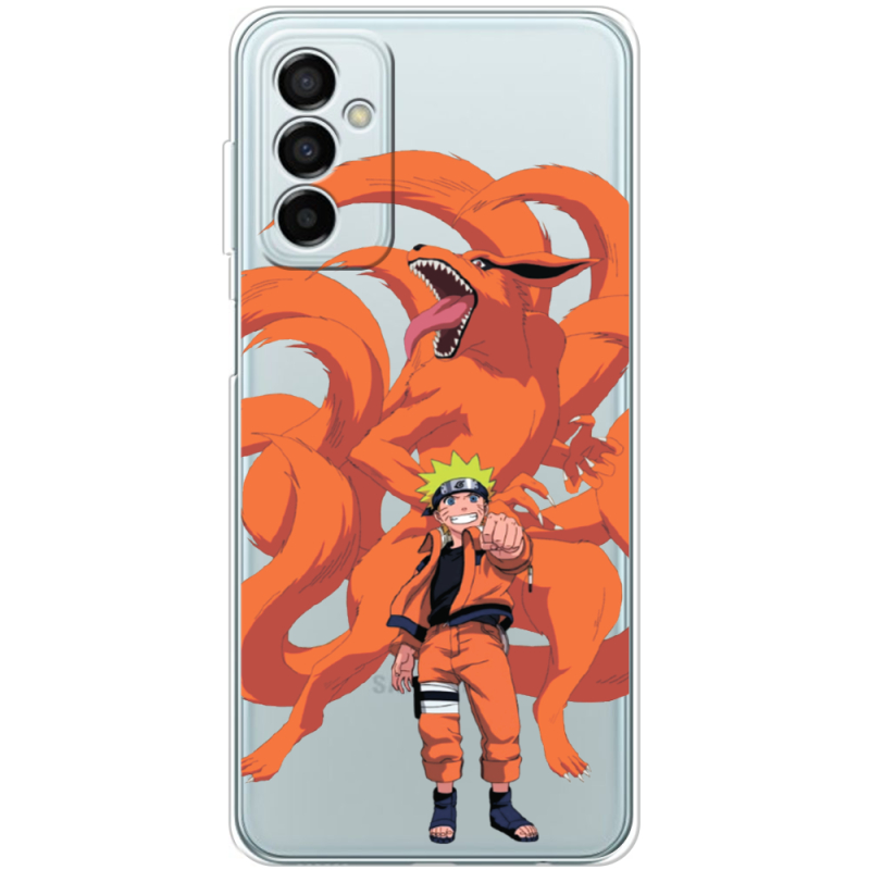 Прозрачный чехол BoxFace Samsung Galaxy M13 (M135) Naruto and Kurama