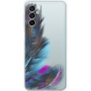 Прозрачный чехол BoxFace Samsung Galaxy M13 (M135) Feathers