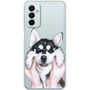 Прозрачный чехол BoxFace Samsung Galaxy M13 (M135) Husky