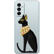 Чехол со стразами Samsung Galaxy M13 (M135) Egipet Cat