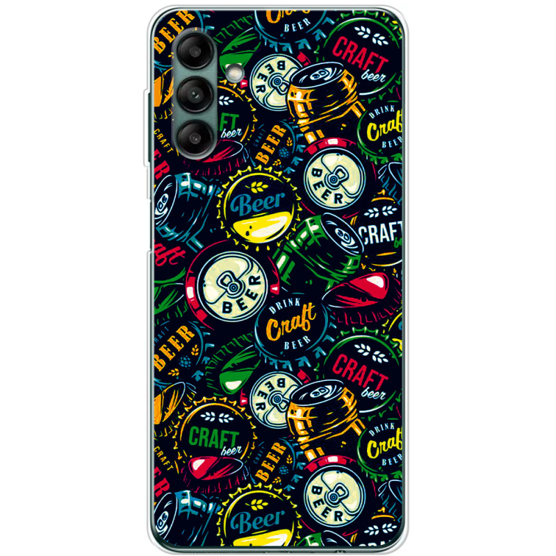 Чехол BoxFace Samsung Galaxy A04s (A047) Bottle Caps