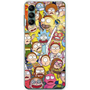 Чехол BoxFace Samsung Galaxy A04s (A047) Rick and Morty