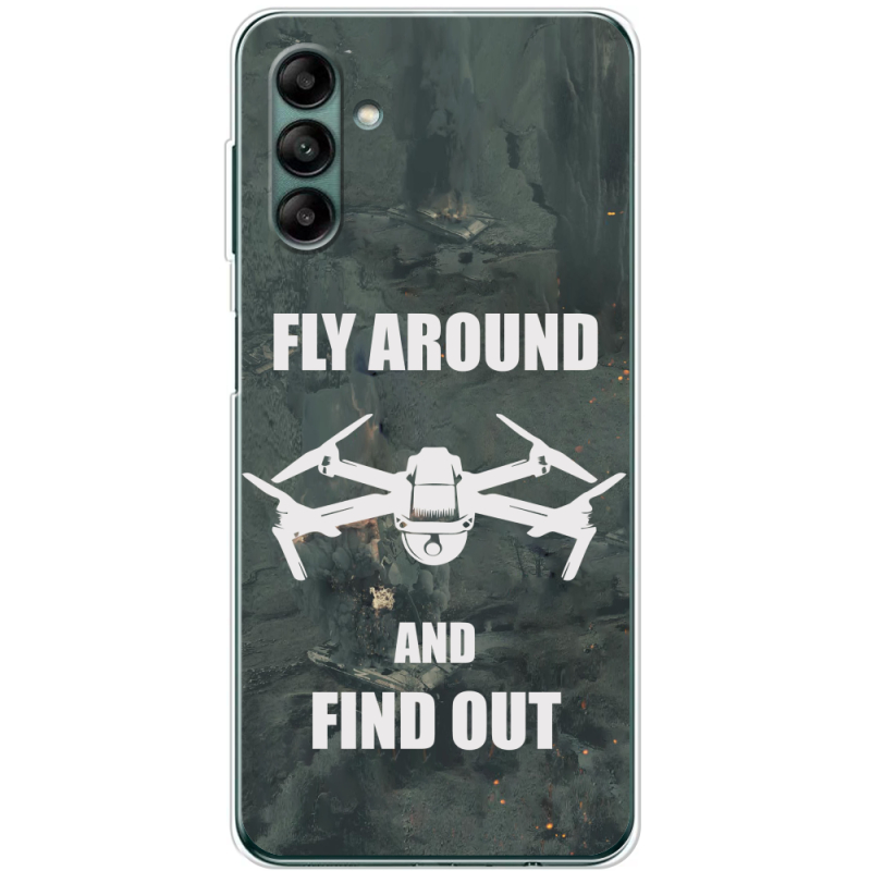 Чехол BoxFace Samsung Galaxy A04s (A047) Дрон Fly Around