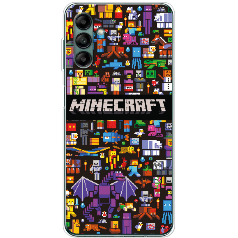 Чехол BoxFace Samsung Galaxy A04s (A047) Minecraft Mobbery