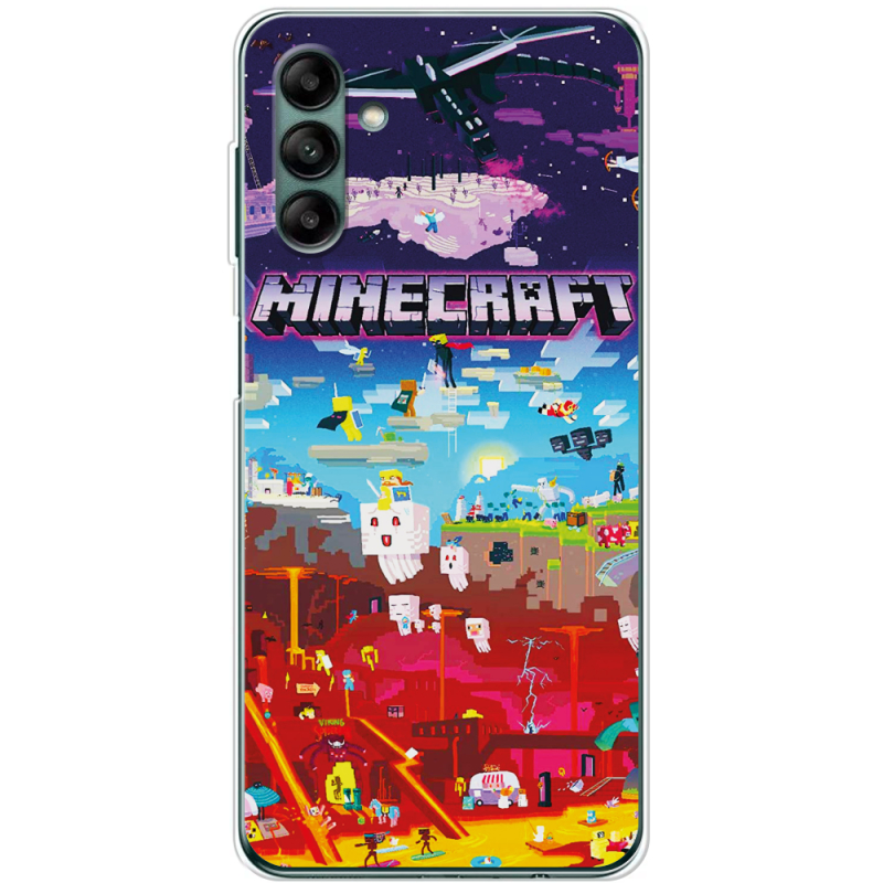 Чехол BoxFace Samsung Galaxy A04s (A047) Minecraft World Beyond