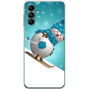 Чехол BoxFace Samsung Galaxy A04s (A047) Skier Snowman