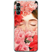 Чехол BoxFace Samsung Galaxy A04s (A047) Girl in Flowers