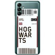 Прозрачный чехол BoxFace Samsung Galaxy A04s (A047) Ticket Hogwarts