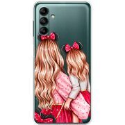 Прозрачный чехол BoxFace Samsung Galaxy A04s (A047) Mouse Girls