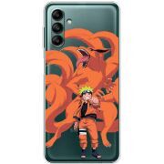Прозрачный чехол BoxFace Samsung Galaxy A04s (A047) Naruto and Kurama