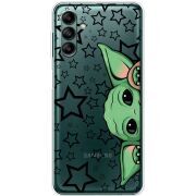 Прозрачный чехол BoxFace Samsung Galaxy A04s (A047) Baby Yoda