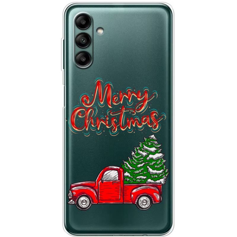 Прозрачный чехол BoxFace Samsung Galaxy A04s (A047) Holiday Car