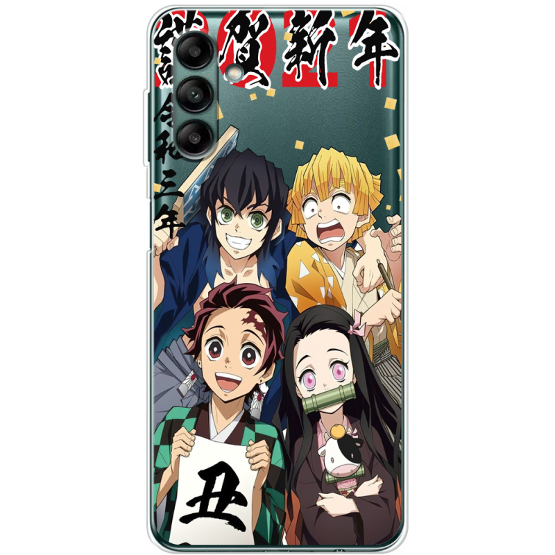 Прозрачный чехол BoxFace Samsung Galaxy A04s (A047) Незуко та друзі