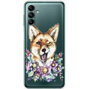 Прозрачный чехол BoxFace Samsung Galaxy A04s (A047) Winking Fox