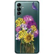 Прозрачный чехол BoxFace Samsung Galaxy A04s (A047) My Bouquet