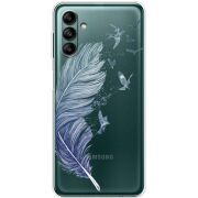 Прозрачный чехол BoxFace Samsung Galaxy A04s (A047) Feather