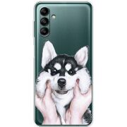 Прозрачный чехол BoxFace Samsung Galaxy A04s (A047) Husky