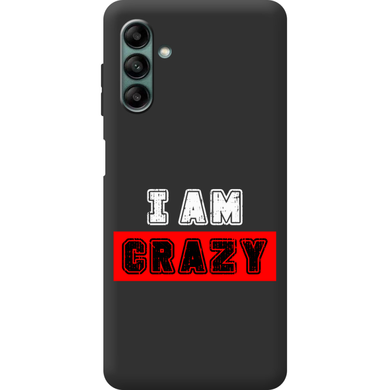 Черный чехол BoxFace Samsung Galaxy A04s (A047) I'm Crazy