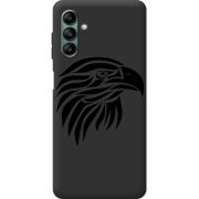 Черный чехол BoxFace Samsung Galaxy A04s (A047) Eagle
