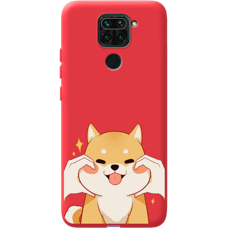 Красный чехол BoxFace Xiaomi Redmi Note 9 