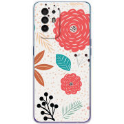 Чехол BoxFace OPPO A94 5G Line Flowers