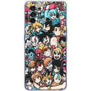 Чехол BoxFace OPPO A94 5G Anime Stickers