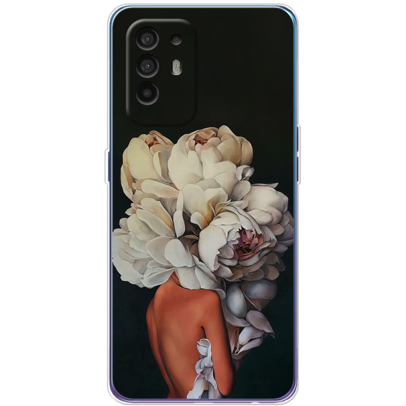 Чехол BoxFace OPPO A94 5G Exquisite White Flowers