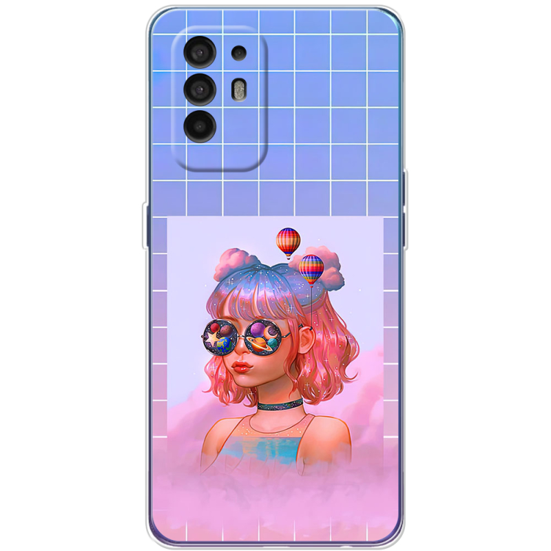 Чехол BoxFace OPPO A94 5G Girl in the Clouds