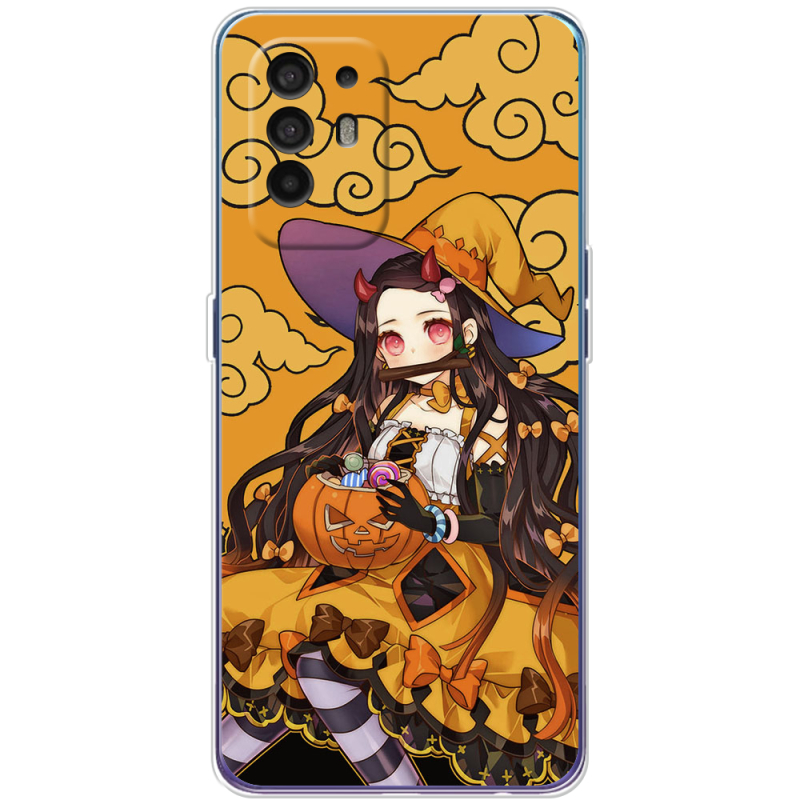 Чехол BoxFace OPPO A94 5G Kamado Nezuko Halloween