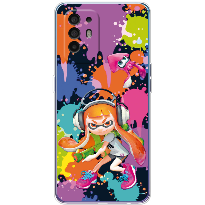 Чехол BoxFace OPPO A94 5G Splatoon Inklings