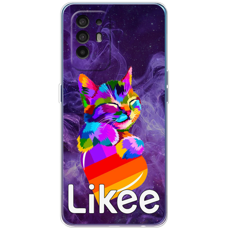 Чехол BoxFace OPPO A94 5G Likee Cat