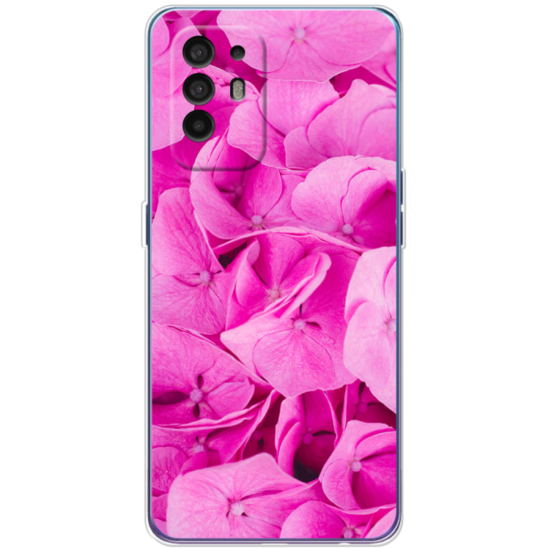 Чехол BoxFace OPPO A94 5G Pink Flowers