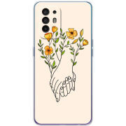 Чехол BoxFace OPPO A94 5G Flower Hands