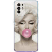 Чехол BoxFace OPPO A94 5G Marilyn Monroe Bubble Gum