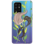 Прозрачный чехол BoxFace OPPO A94 5G Cute Mermaid
